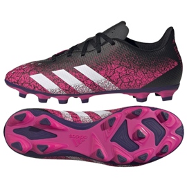 Adidas Predator Freak.4 FxG M FW7524 fotbollsskor mångfärgad rosa