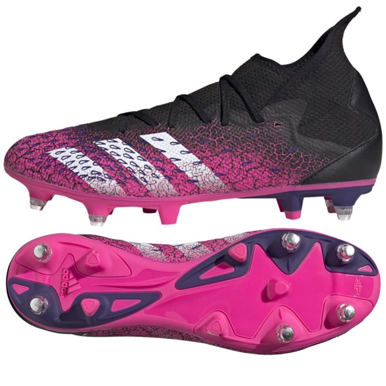 Adidas Predator Freak .3 Sg M FW7516 fotbollsskor svart svart