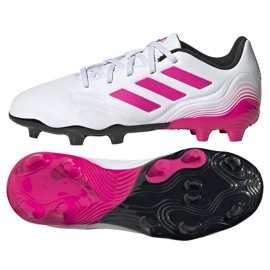 Adidas Copa Sense.3 Fg Jr FX1986 fotbollsskor marinblå, vit, rosa vit