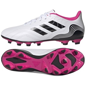 Adidas Copa Sense.4 FxG M FW6536 fotbollsskor mångfärgad vit