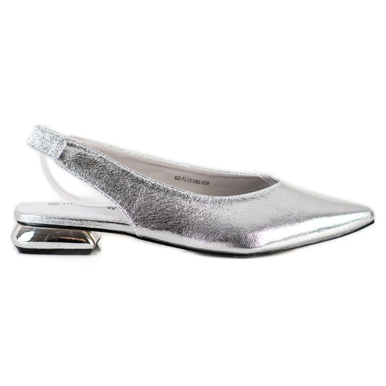 Goodin Slip-on silverpumpar silver-