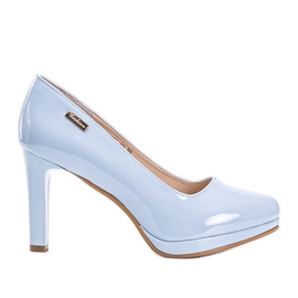 Blå pumpar på Melody -plattformen