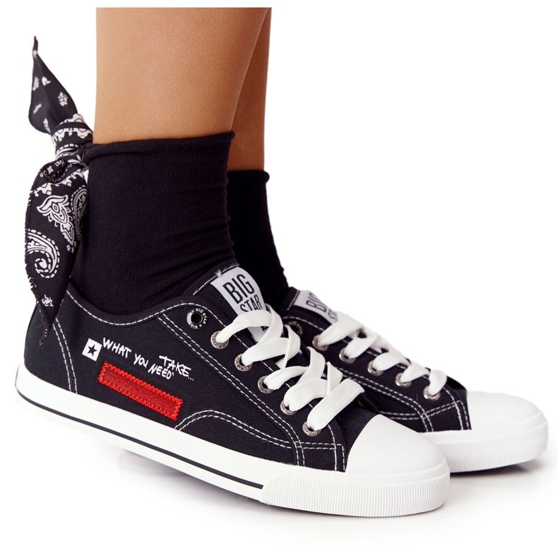 Damskor med Big Star FF274082 Svart