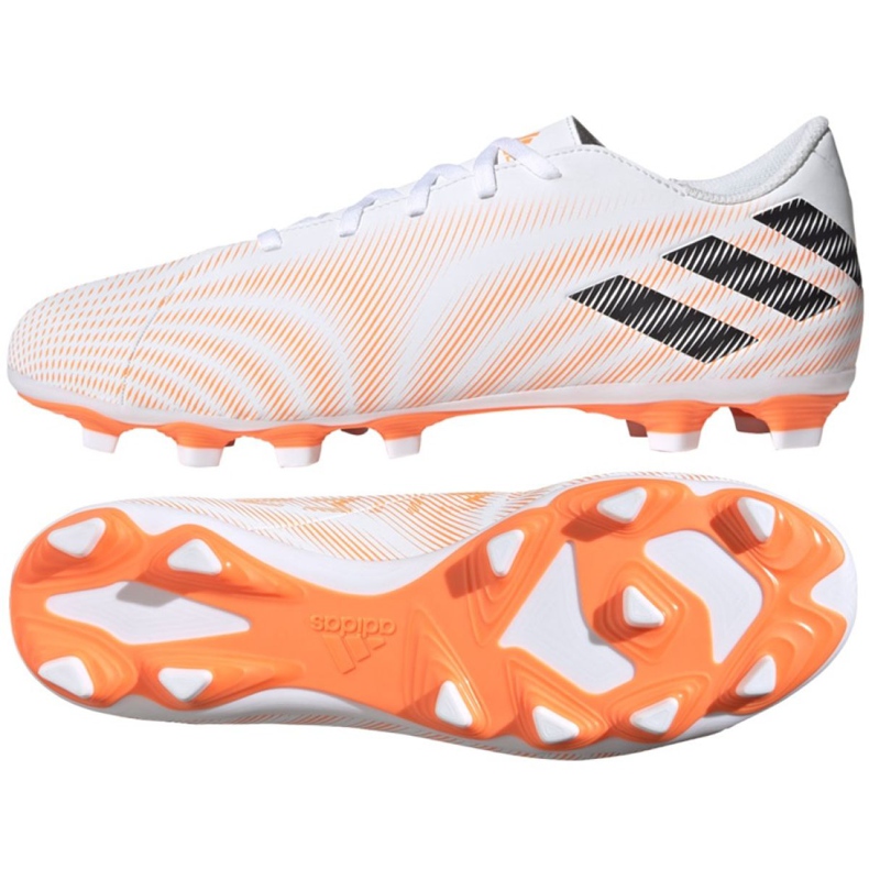 Adidas Nemeziz.4 FxG M FW7346 fotbollsskor mångfärgad vit
