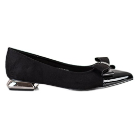 Goodin Pumpar Med En Rosett svart