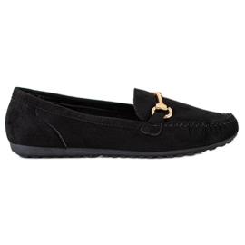 SHELOVET Mocka loafers svart