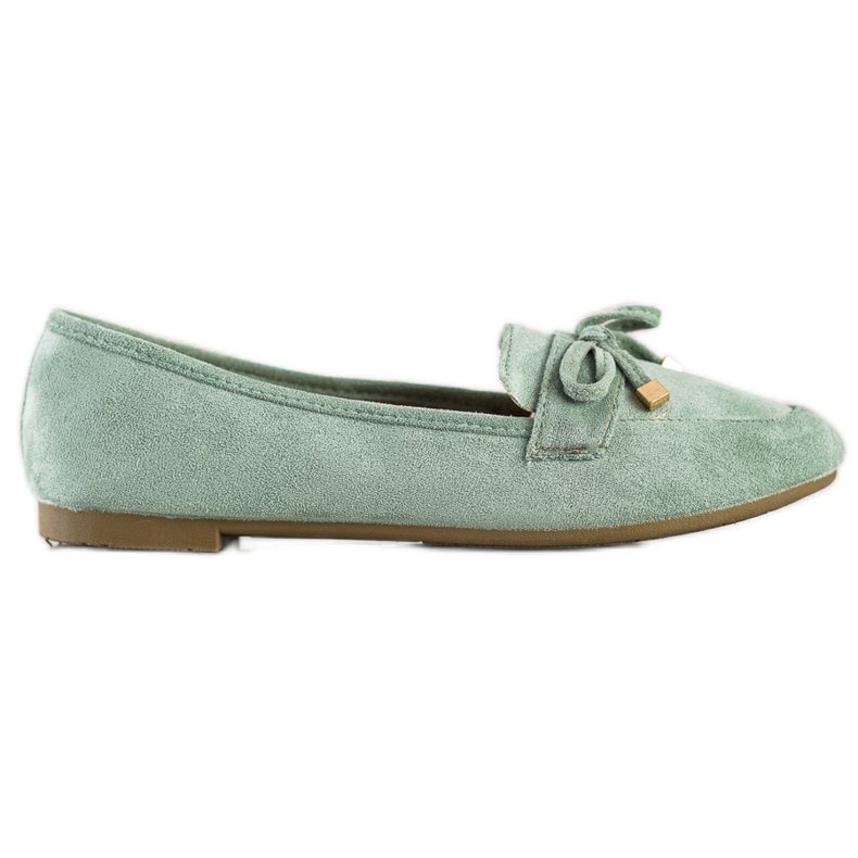 Anesia Paris Loafers Med En Rosett grön