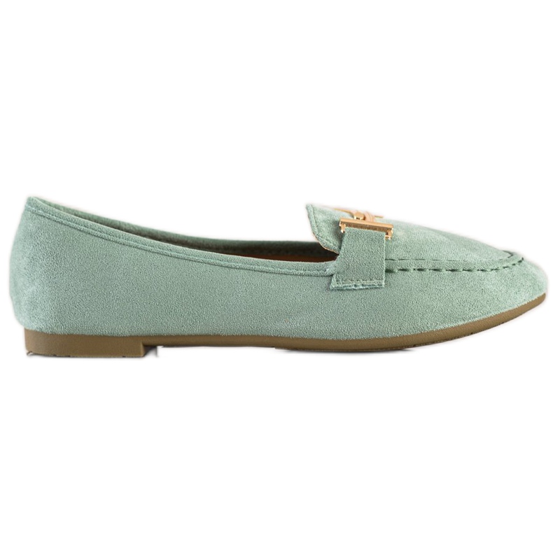 Anesia Paris Eleganta loafers grön
