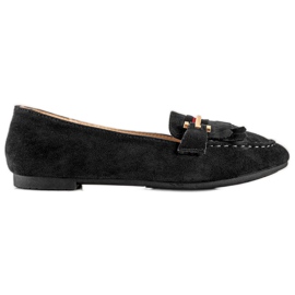Anesia Paris Snygga loafers svart