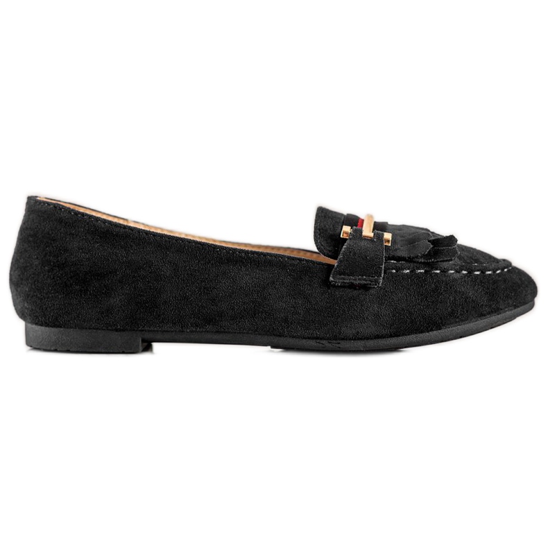 Anesia Paris Snygga loafers svart