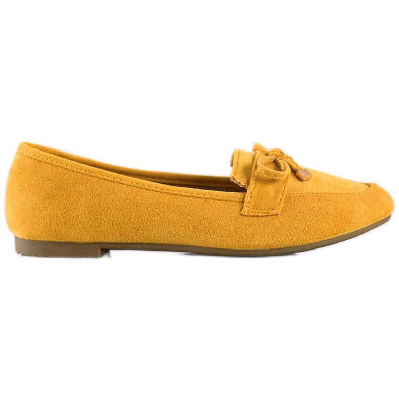 Anesia Paris Loafers Med En Rosett gul