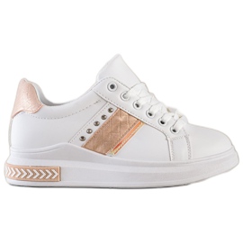 SHELOVET Fritidsskor vit