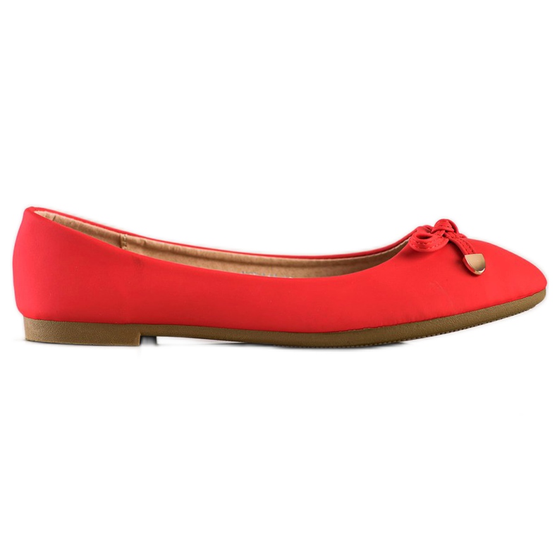 Diamantique Klassiska röda ballerinor