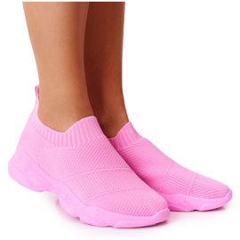 PS1 Kvinnors sportskor Slip-on rosa yogaklass