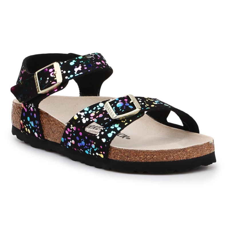 Birkenstock Rio Kids 1019707 sandaler svart gul