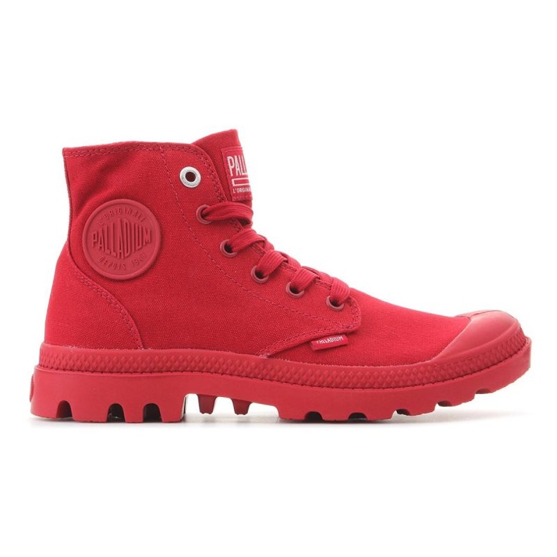 Palladium Pampa Hi Mono U 73089-607-M skor röd