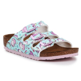 Birkenstock Kids 1018880 svart mångfärgad