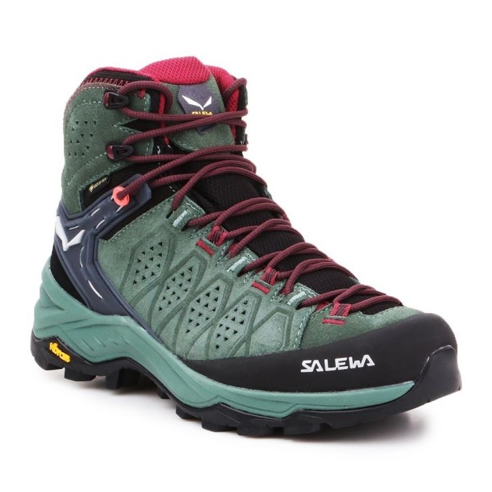 Salewa Ws Alp Trainer 2 Mid Gtx W 61383-5085 vandringsskor grön