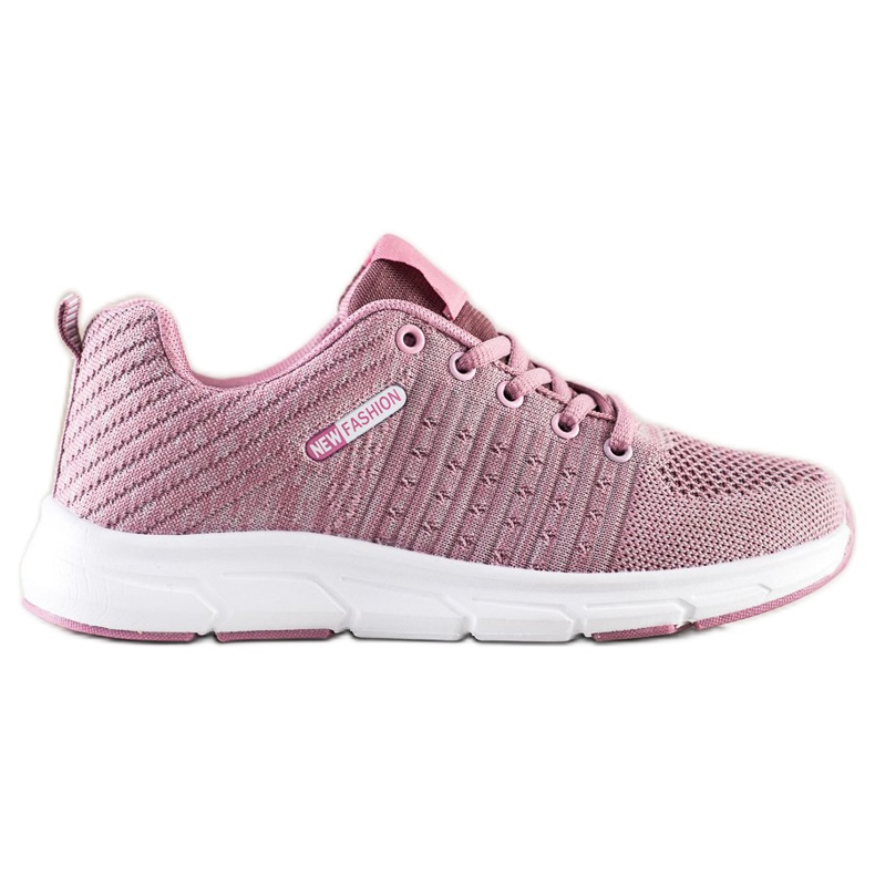 SHELOVET Lätta Openwork -sneakers rosa