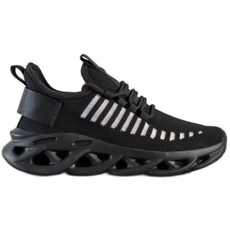 SHELOVET Svarta mode sneakers