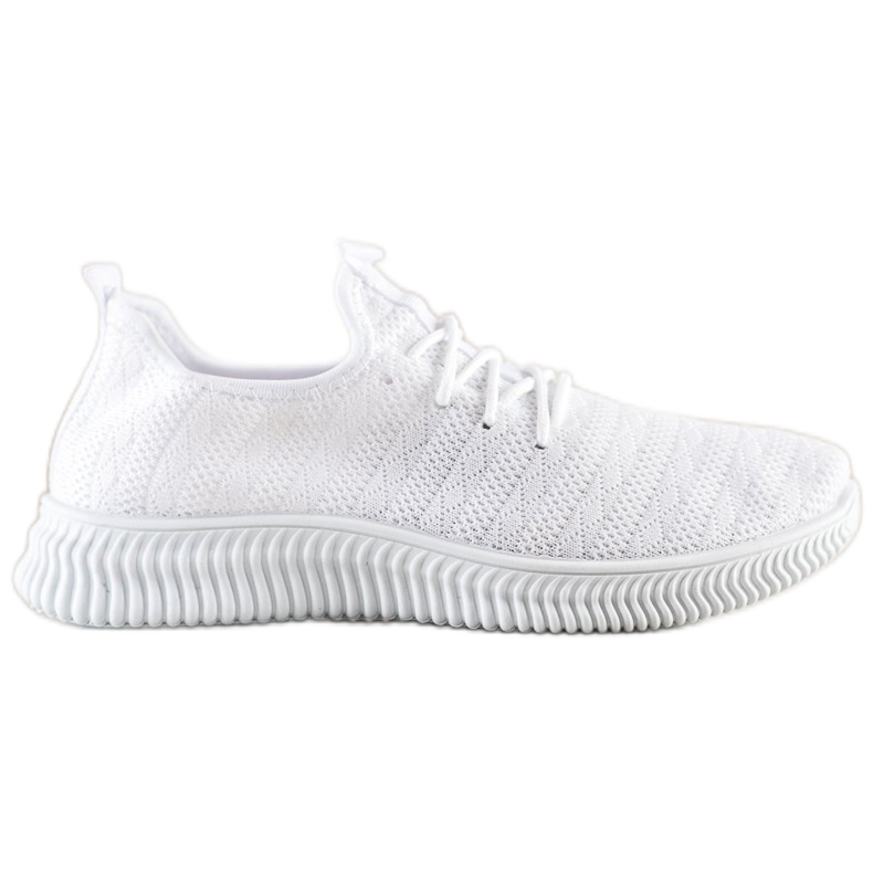 SHELOVET Lätta textilskor vit