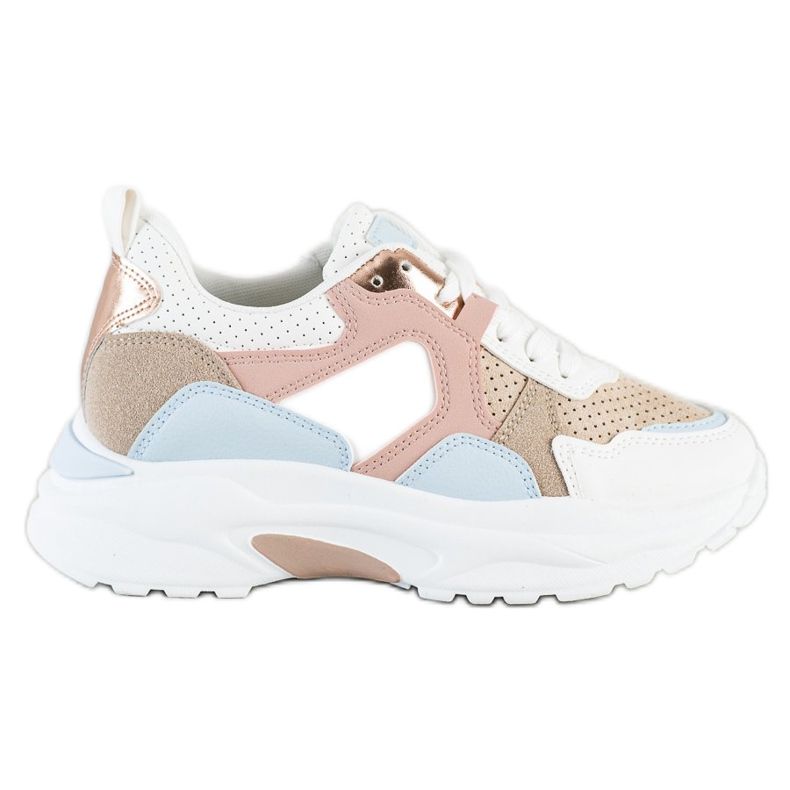 SHELOVET Färgglada sneakers mångfärgad