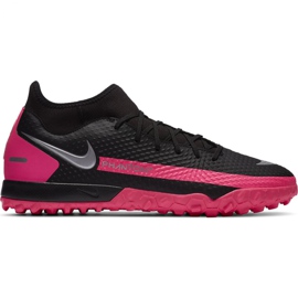 Nike Phantom Gt Academy Df Tf CW6666 006 fotbollsskor svart