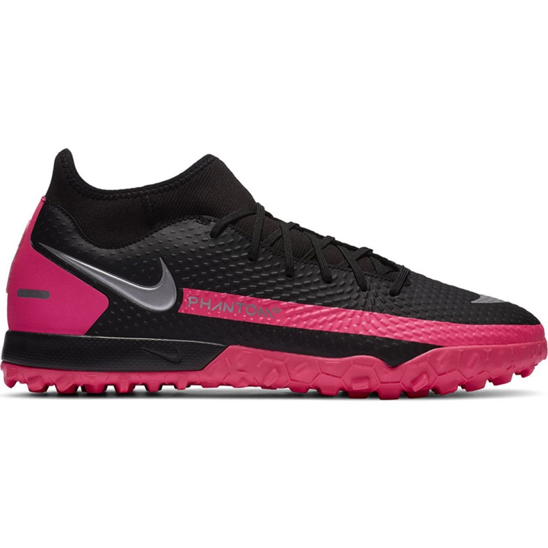 Nike Phantom Gt Academy Df Tf CW6666 006 fotbollsskor svart