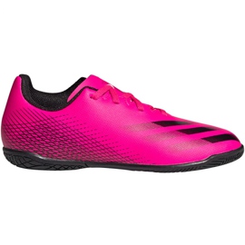 Adidas X Ghosted.4 In Jr FW6922 fotbollsskor mångfärgad rosa