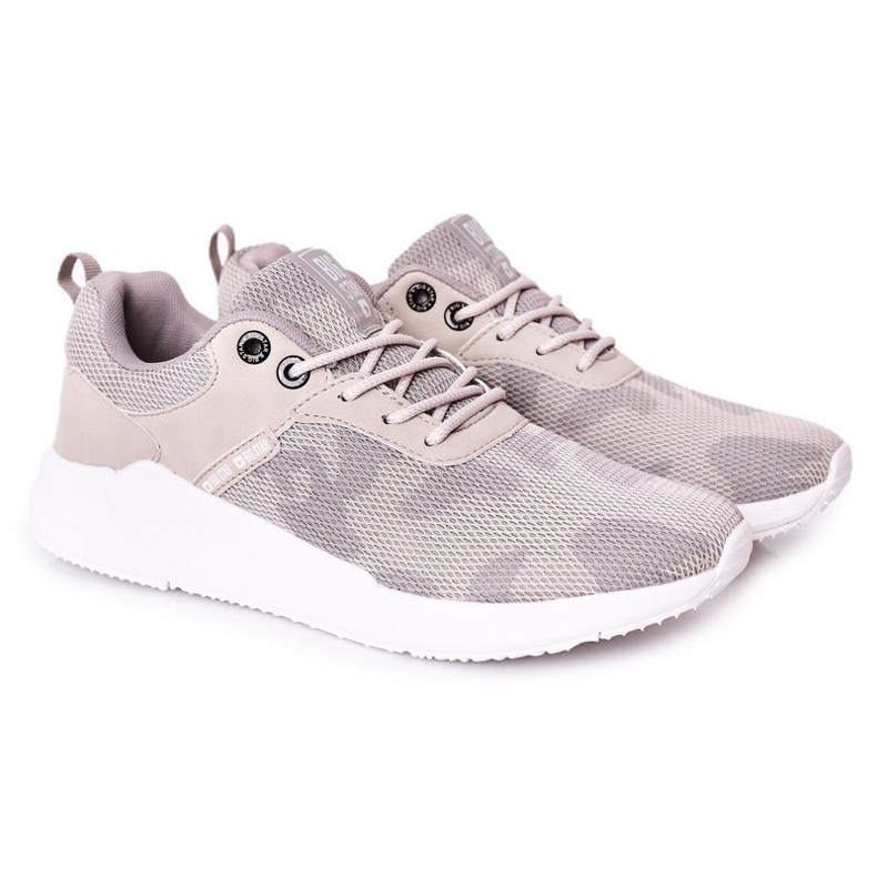 Herrskor Sports Memory Memory Foam Big Star HH174139 Grå