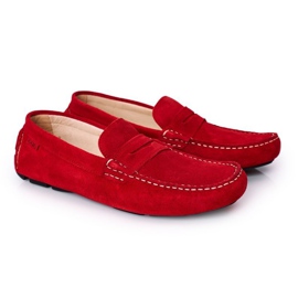Mocka Casual Loafers GOE HH1N4066 Röd