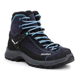 Salewa Ws Hike Trainer Mid Gtx W 61342-2242 svart marinblå