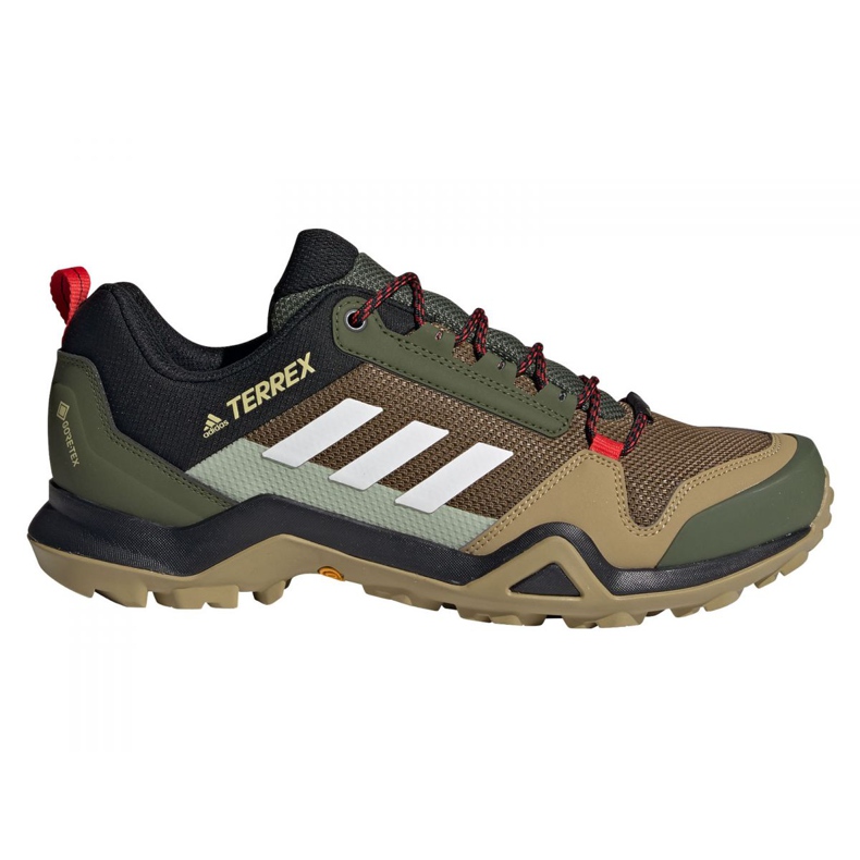 Adidas Terrex AX3 Gtx M FX4567 skor svart mångfärgad grön
