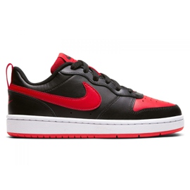 Nike Court Borough Low 2 Jr BQ5448-007 skor svart