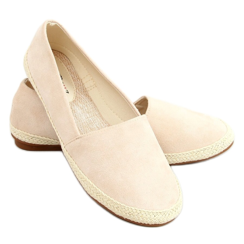 Sneakers beige espadrilles 7870 Beige