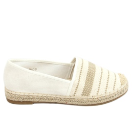 Beige espadriller för kvinnor 3447 Beige