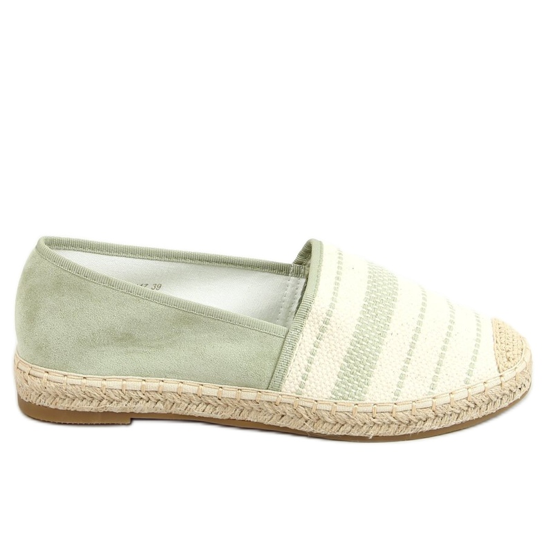 Aquamarine espadriller för kvinnor 3447 Grön