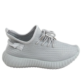 Grå strumpor sportskor 7817 Grå