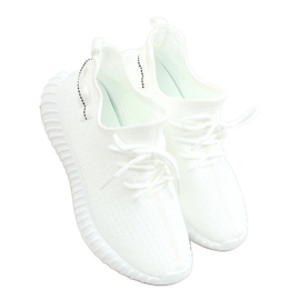 Vita strumpor sportskor 7817 Vit