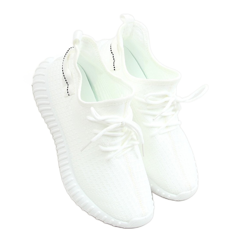 Vita strumpor sportskor 7817 Vit