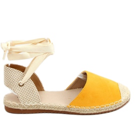 H-107 Gula honungsfodral espadriller beige