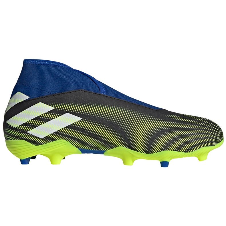 Adidas Nemeziz.3 Ll Fg fotbollsskor blågröna FW7411 vit, svart, blå, gul