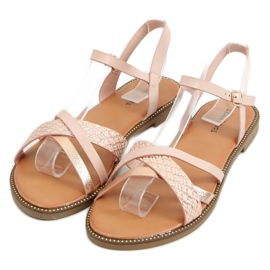 Rosa damsandaler WL060 Rosa