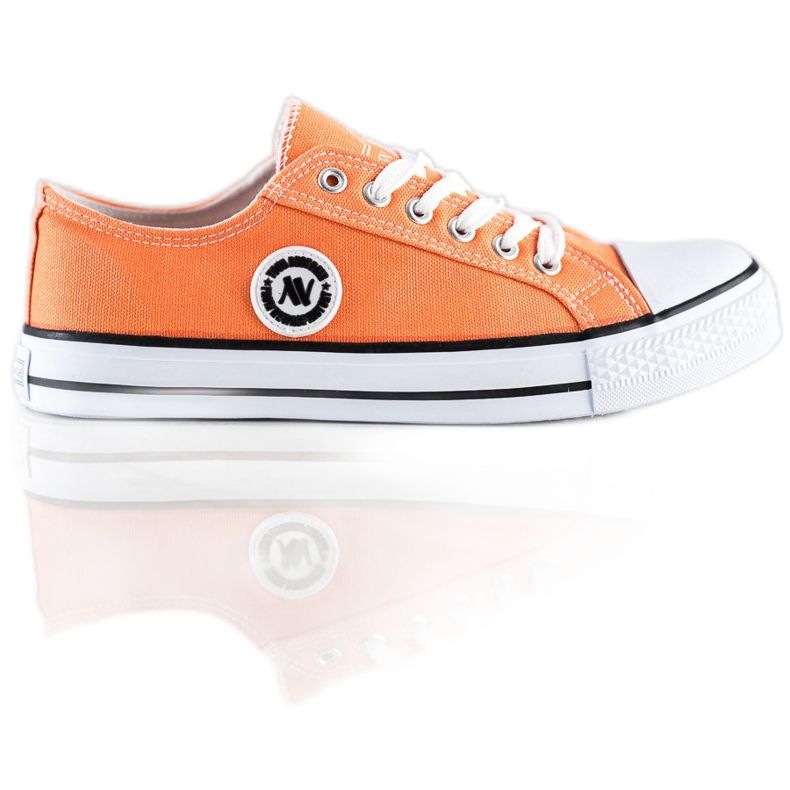 New Age sneakers orange