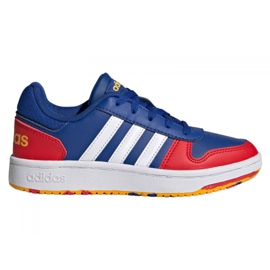 Adidas Hoops 2.0 Jr FY7016 skor marinblå blå