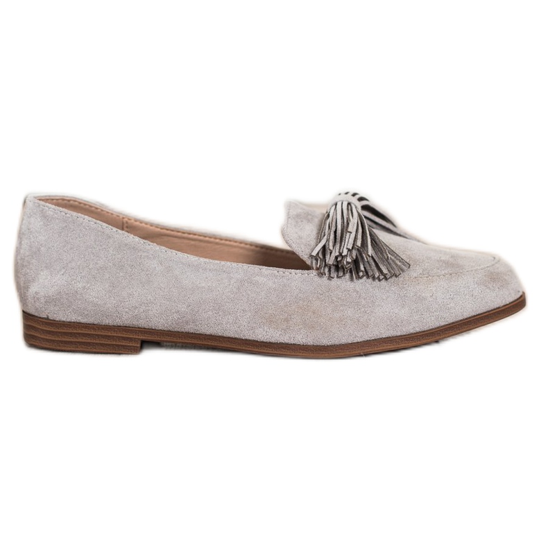 Evento Mocka herrar med fransar grå