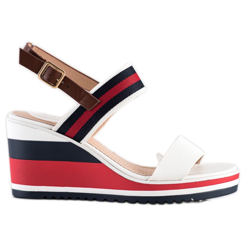 Filippo Sandaler med kil mångfärgad