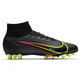 Nike Superfly 8 Pro Ag M CV1130-090 fotbollsskor svart svart