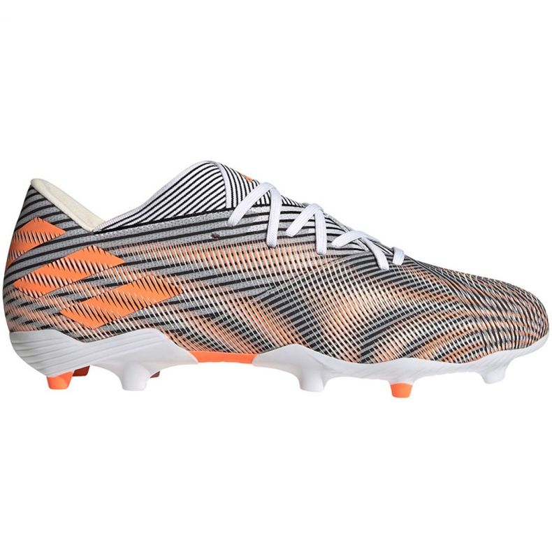 Adidas Nemeziz.2 Fg M FW7341 fotbollsskor vit grå