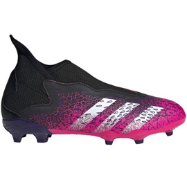 Adidas Predator Freak.3 Ll Fg Jr FW7529 fotbollsskor mångfärgad rosa